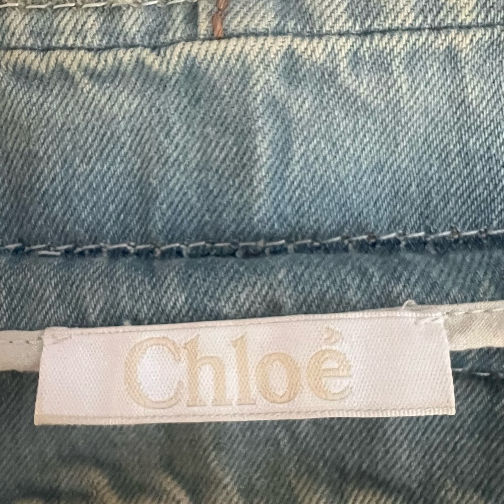 Chloe Distressed Bell Bottoms - Picture 3 of 5